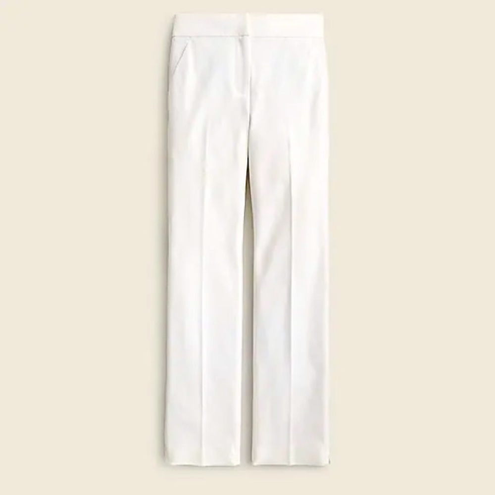 J. Crew Remi Pant in Bistretch Cotton - 00 - NWT